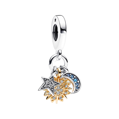 Charm Colgante Triple Celestial