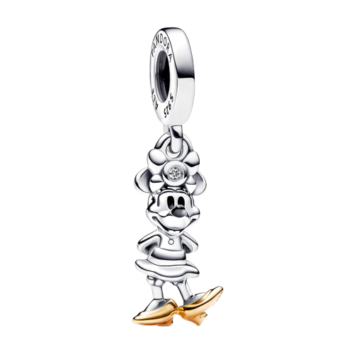 Charm Colgante Minnie Mouse 100 Aniversario de Disney con Diamante sintético