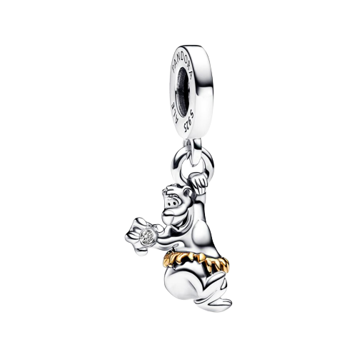 Charm Colgante Baloo 100 aniversario de Disney con Diamante sintético