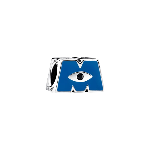 Charm Logotipo M de Monsters, Inc. de Disney Pixar