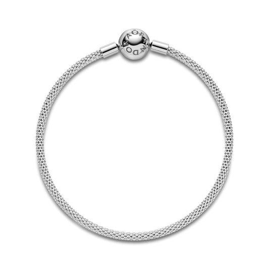 Pulsera Moments en plata de ley Malla