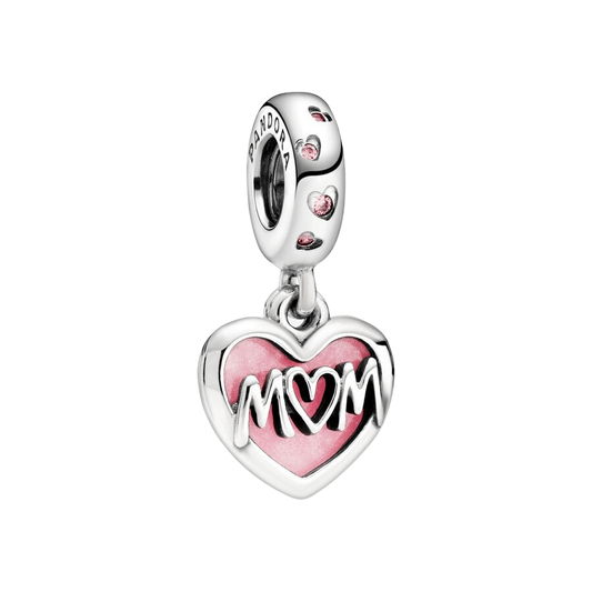 Charm Colgante Corazón Mum